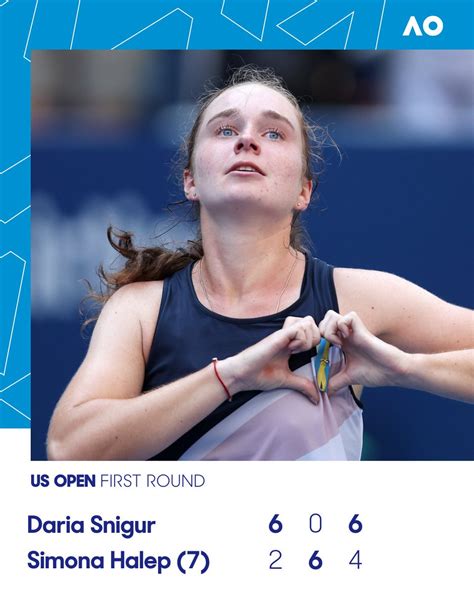 Ausopen On Twitter Daria Snigur Has Gone From Qualifying To