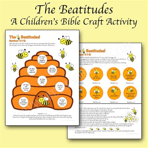 beatitudes activities  kids