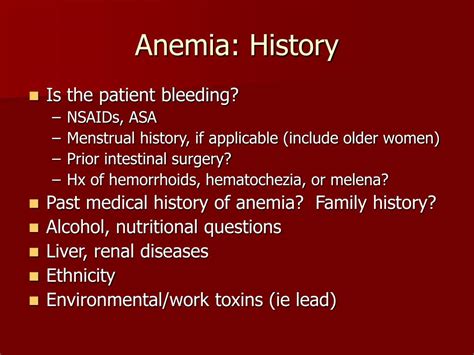 Ppt Anemia Powerpoint Presentation Free Download Id1310026