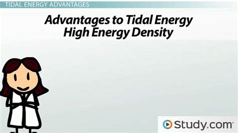 Tidal Energy Sources Advantages Disadvantages Video Lesson