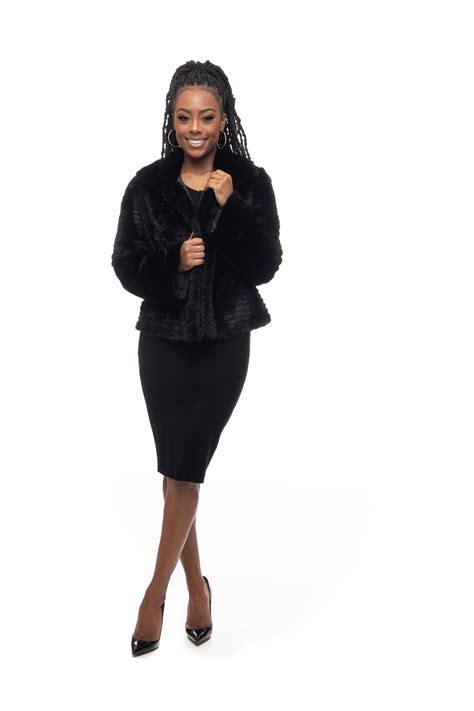 Mink Corded Jacket Sakowitz Furs