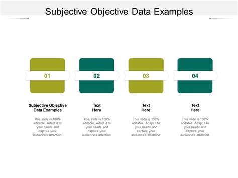 Subjective Objective Data Examples Ppt Powerpoint Presentation Styles