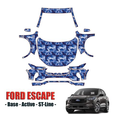 2023 2024 Ford Escape Base Active ST Line Pre Cut Paint Protection