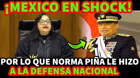 TODO MEXICO EN SHOCK POR LO QUE NORMA PIÑA LE ACABA DE HACER A LA