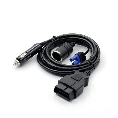 OBD2 II Emergency Cable 12V Memory Saver Adapter With EC5 Socket Memory