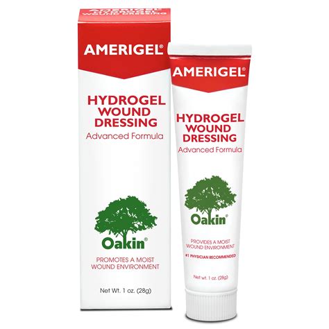 Amerigel Advanced Hydrogel Wound Dressing With Oakin 1 Oz Tube Fsa