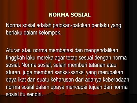 Norma Sosial