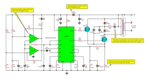 How To Build 200w Inverter Circuit Diagram Project