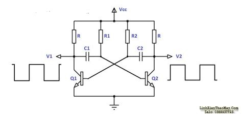 Mạch Tạo Xung đa Hài đối Xứng Có Công Dùng để Biến đổi