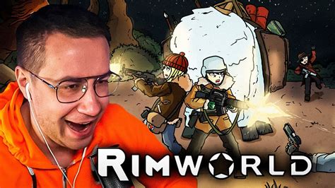 ЛИКС играет в RIMWORLD вместе с QUICKHUNTIK и Davay po Novoy YouTube