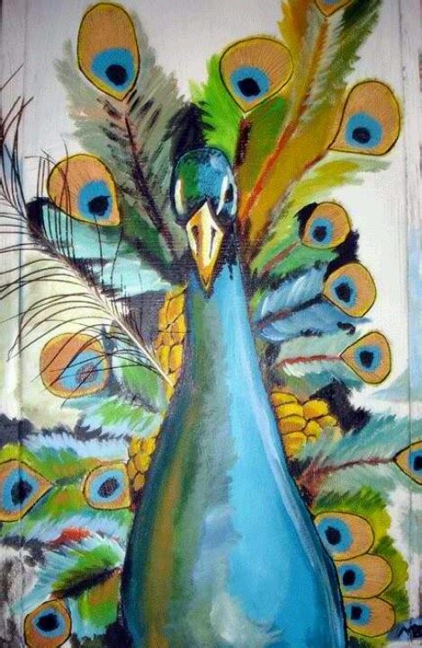 Pin By Sheila Stiles On Peacocks Peacock Art Peacock Painting Bird Art