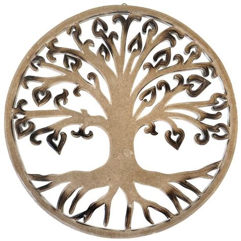 Décoration murale arbre de vie en bois Cdiscount Maison