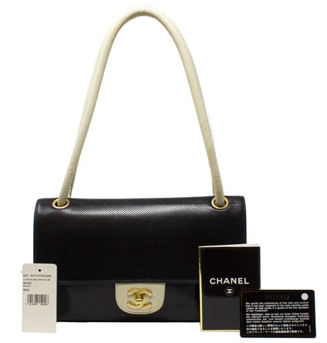 Chanel Limited Edition Black Perforated Flap Bag Shop