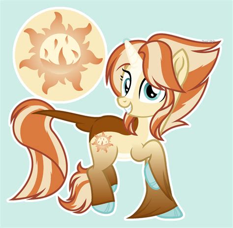 3027481 Safe Artist Pastelnightyt Oc Oc Sunfire Pony Unicorn