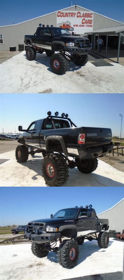 1999 Dodge Ram Extended Cab 1500 44 Monster Truck