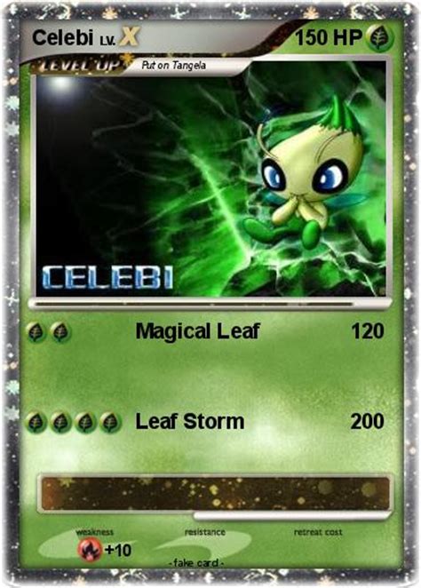 Pokémon Celebi 952 952 Magical Leaf My Pokemon Card