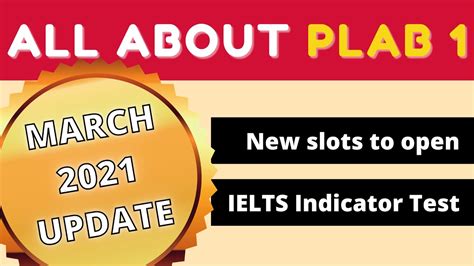 All About Plab 1 2021 New Slots And Ielts Indicator Test Filipinoimg Doctorsfromph Youtube