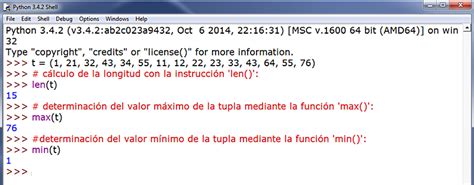 APRENDER A PROGRAMAR CON PYTHON TUPLAS
