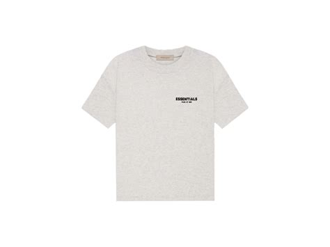 Fear Of God Essentials S22 Tee Light Oatmeal Pikastore Pikastore Sro