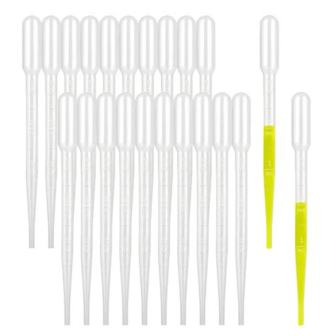 Plastic Disposable Transfer Pipettes 3ml Calibrated Pipette Dropper For