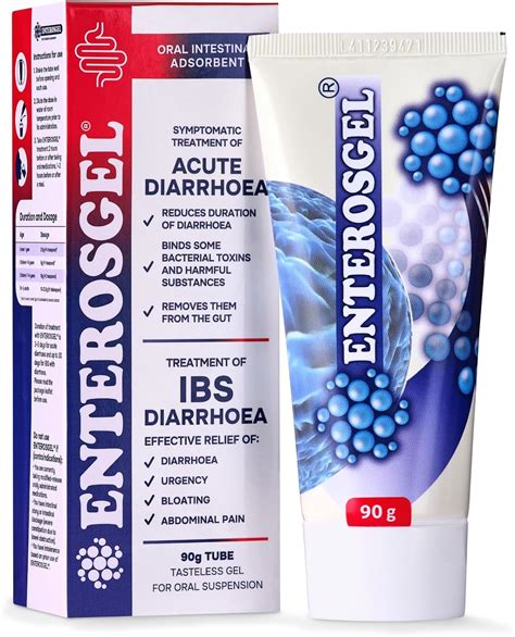 Enterosgel IBS Relief Gel Tube Oral Intestinal Adsorbent For Acute