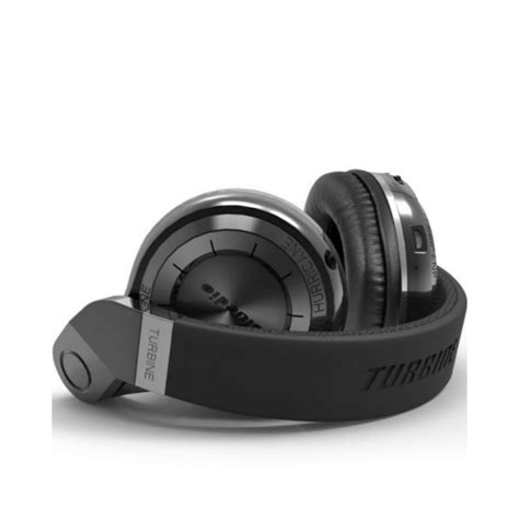 BLUEDIO T2 Plus - Turbine Wireless Bluetooth Headphone with Mic - Black ...