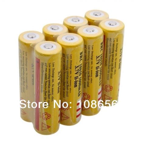 Купить 10pcs lot 5000mah аккумулятор ultrafire 18650 3 7v