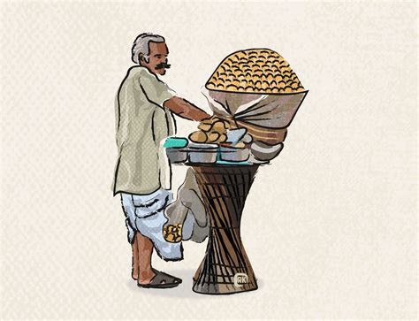 STREET FOOD Love For Panipuri By Riya Khandelwal On Dribbble