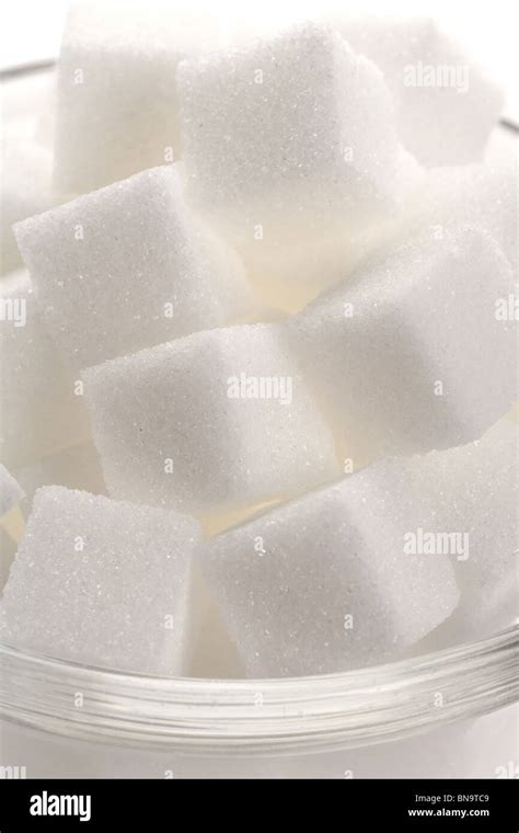 Sugar Cube Close Up Shot Stock Photo Alamy