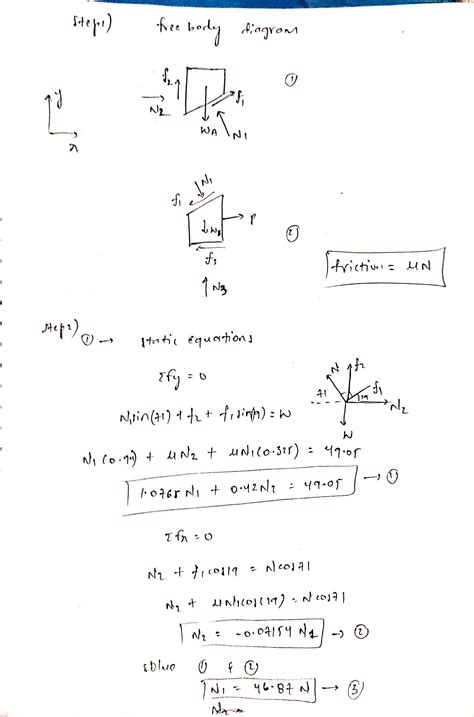 Solved Answer Must Be Correct Blocks A And B Each Have 5 Kg Mass