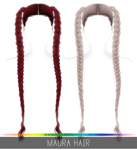 MAURA HAIR SIMPLICIATY In 2024 The Sims 4 Skin Sims Hair Sims 4