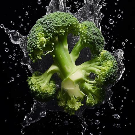 Premium Photo Fresh Broccoli Seamless Background