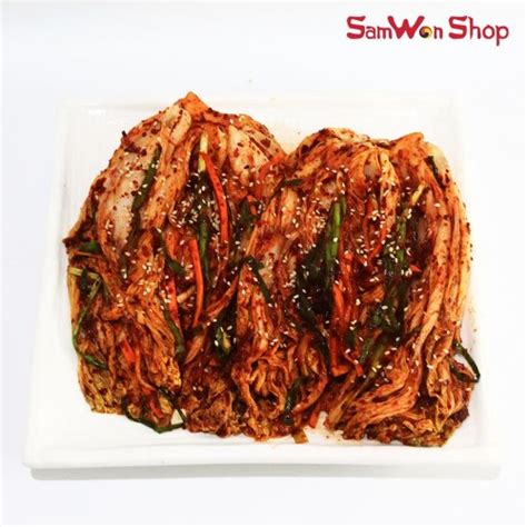 Promo Kimchi Sawi Original Bongkol Utuh Fresh Gr Samwon Makanan