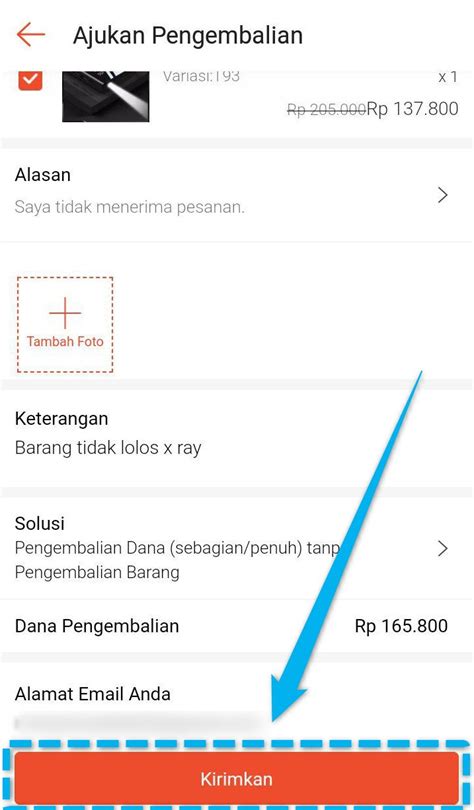 Cara Mengajukan Pengembalian Dana Di Shopee Info Cuan