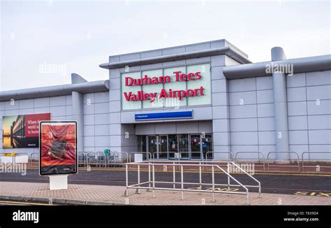 Durham Tees Valley Airport England Uk Stock Photo Alamy