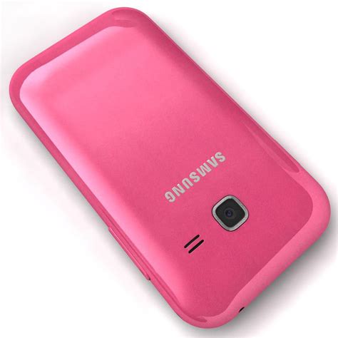 Samsung Galaxy Ace Duos Pink 3D Model 39 Max 3ds C4d Fbx Lxo