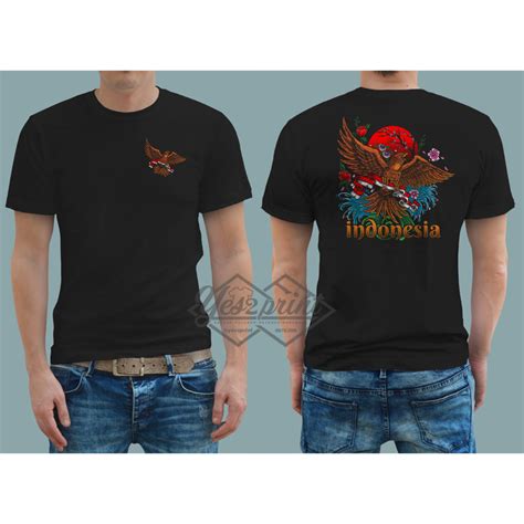 Jual Kaos Indonesia Garuda Kaos Merdeka Kaos Garuda Cotton Combed