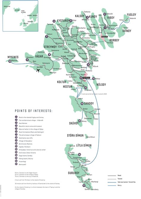 Map of Faroe Islands | Travel to the Faroe Islands | Travel Faroe Islands | Visit Faroe Islands ...