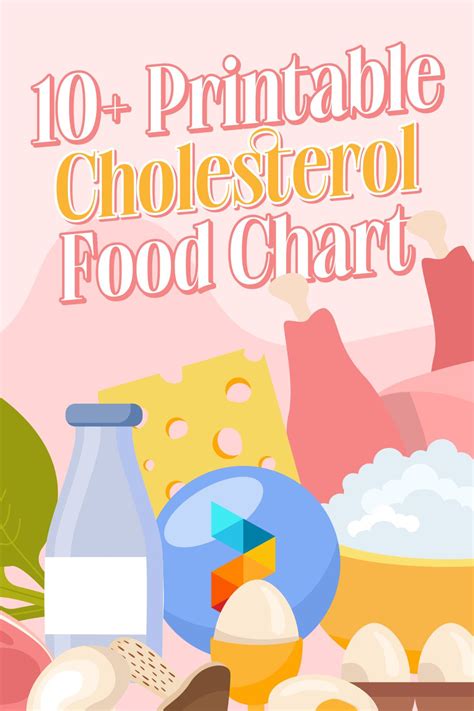 Cholesterol Food Chart 20 Free PDF Printables Printablee