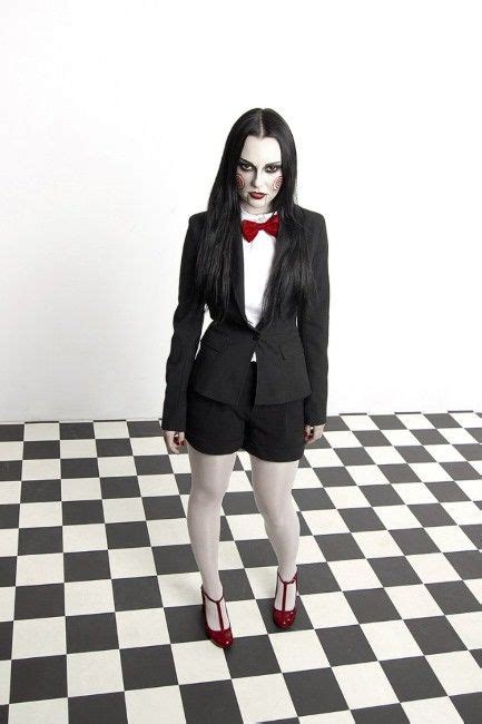 Sadistic And Beautiful A Billy The Puppet From Saw Cosplay Scary