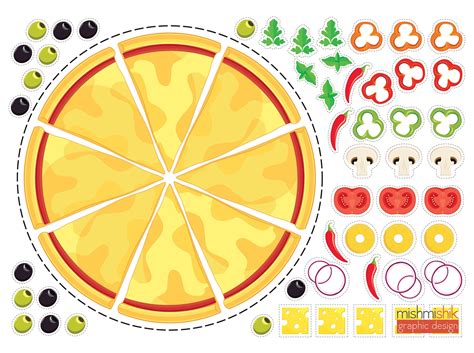 Printable Pizza Craft