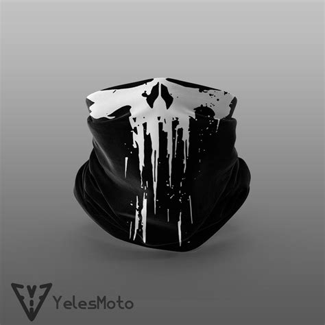 Punisher Neck Bandana Biker Bandana Unisex Man And Woman Sport Bandana