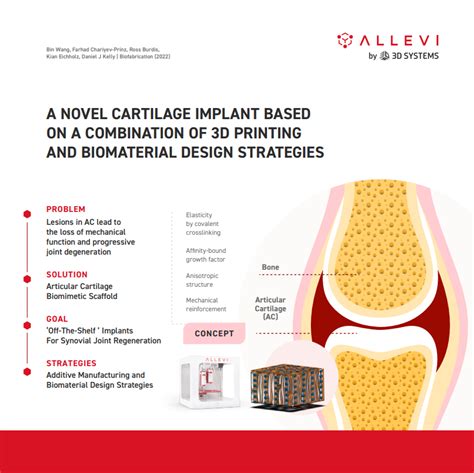 A Novel Cartilage Implant Based On A Combination Of 3D Printing And