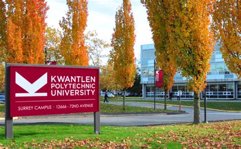 Kwantlen Polytechnic University Ranking Fees Scholarships