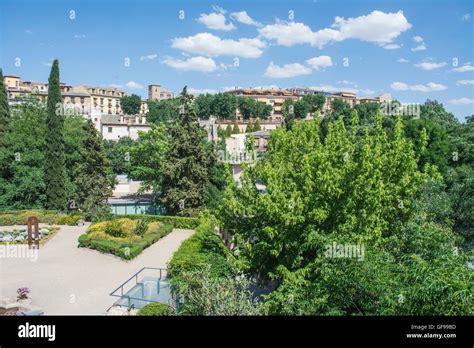 City Of Toledo And Gardens Of The El Greco Museum Stock Photo Alamy