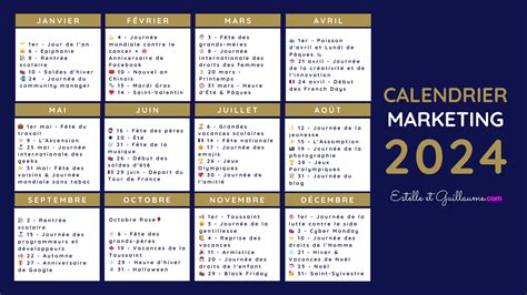 Exemple Calendrier éditorial Médias Sociaux 2024 Fredi Jo Anne