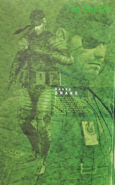 Toy Banditz Naked Snake By Hot Toys Part