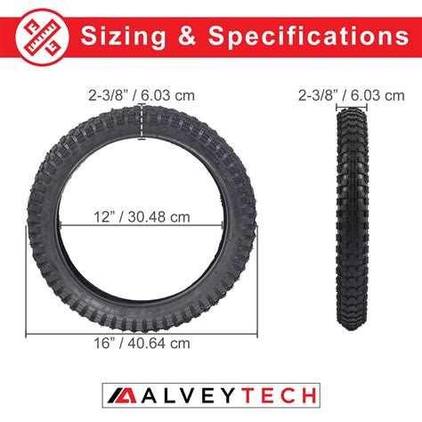 Alveytech Front Tire For The Razor Mx Razor Mx Good Retail