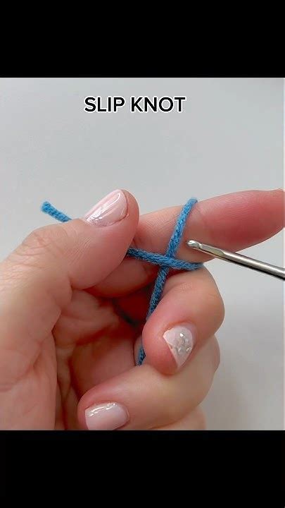 How To Make A Slip Knot A K A Magic Knot 🪢 Youtube