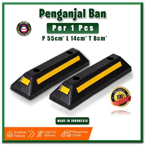 Jual Pengganjal Ban Mobil Penahan Ganjalan Ban Mobil Wheel Stopper